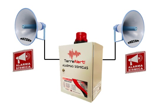 kit alerta sísmica industrial méxico